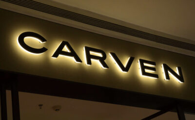 Backlit Channel Letters for Carven