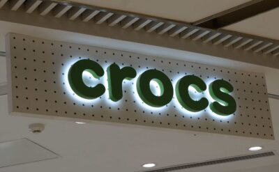 Backlit Channel Letters for Crocs