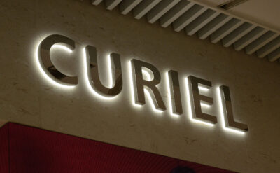 Backlit Channel Letters for Curiel