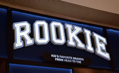 Front and Backlit Channel letters for Rookie