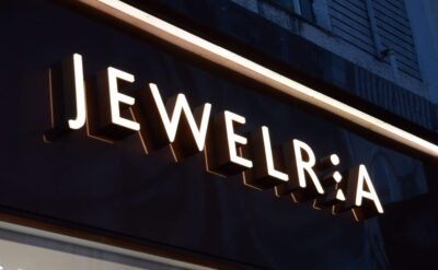 Front Lit Channle Letters for Jewelria