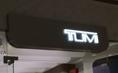 Light Box Signs for Tumi