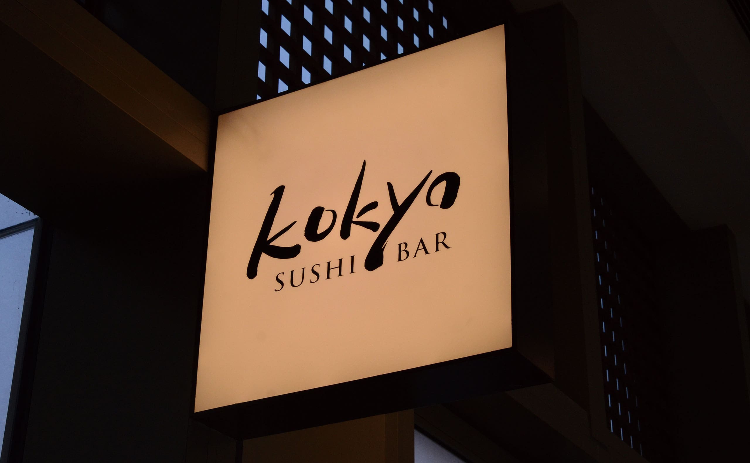 Double-sided Light Box Signs for Sushi Bar