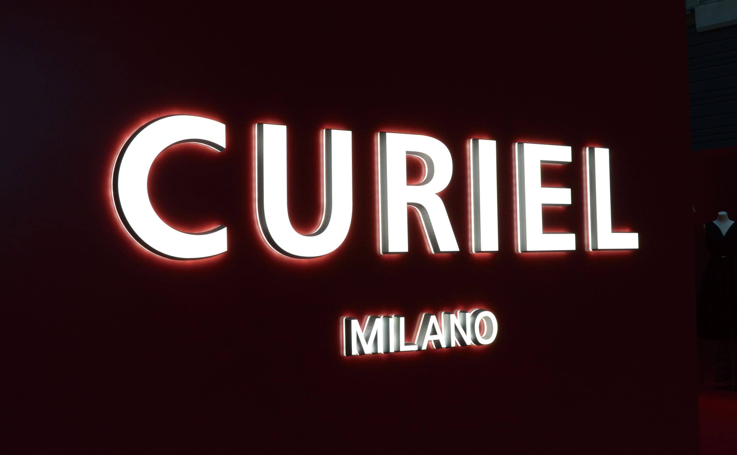 Front and Backlit Channel Letters for Curiel