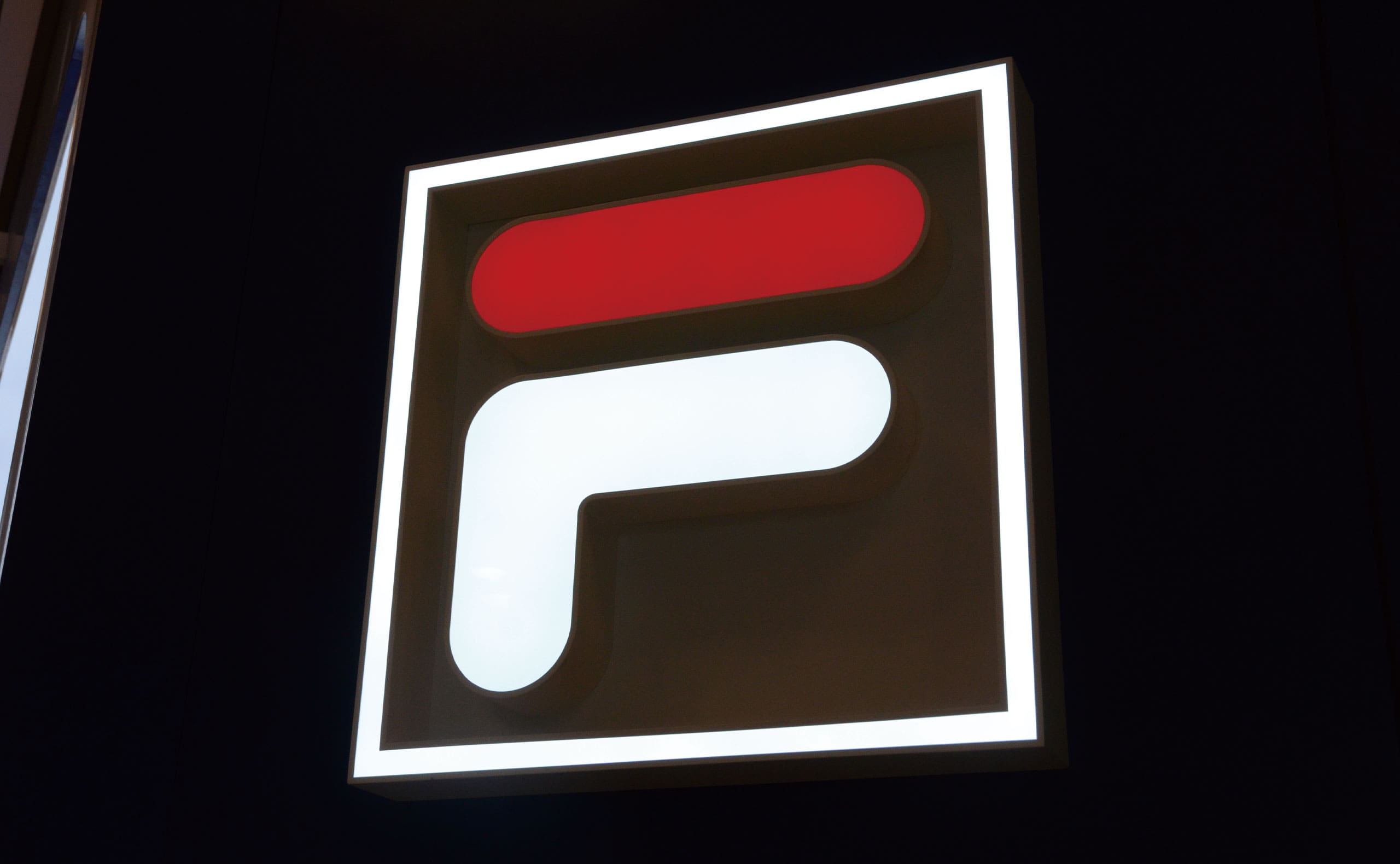 Front Lit Channel Letters for Fila