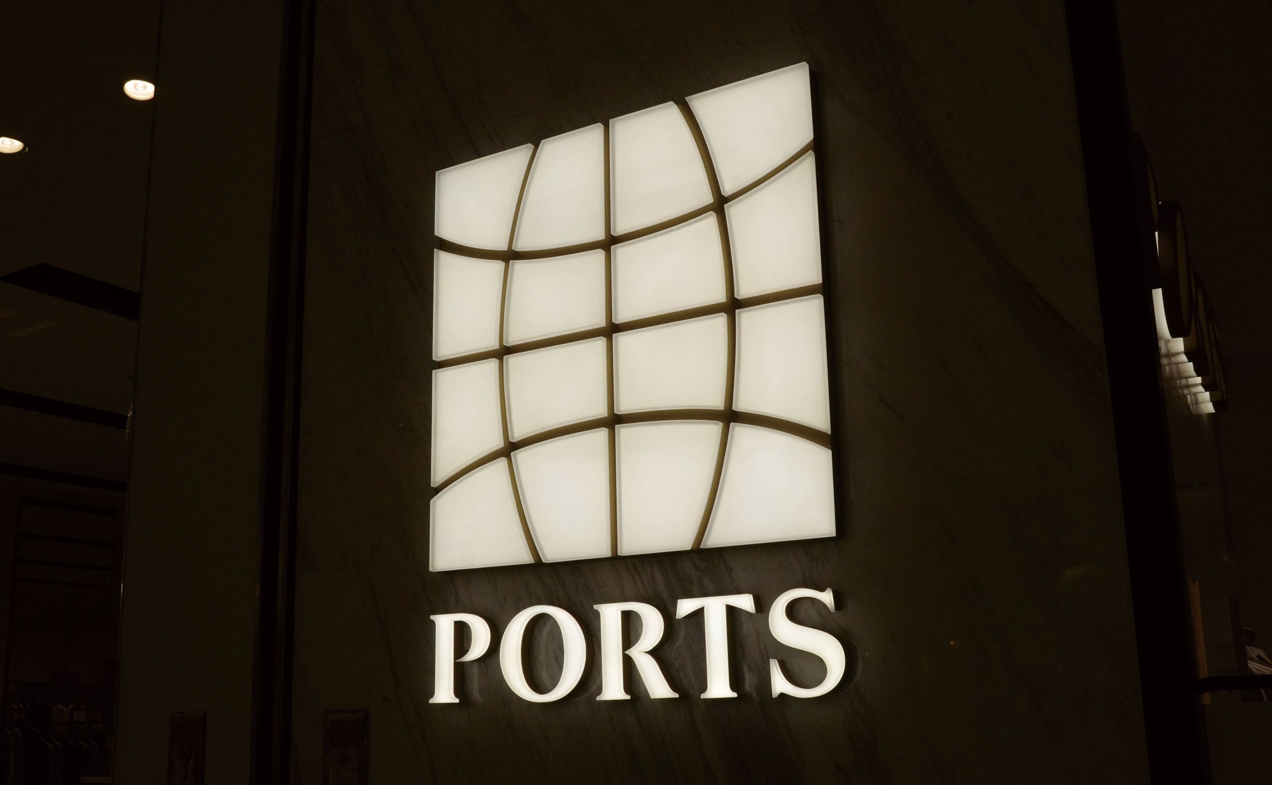 Front Lit Channel Letters for Ports