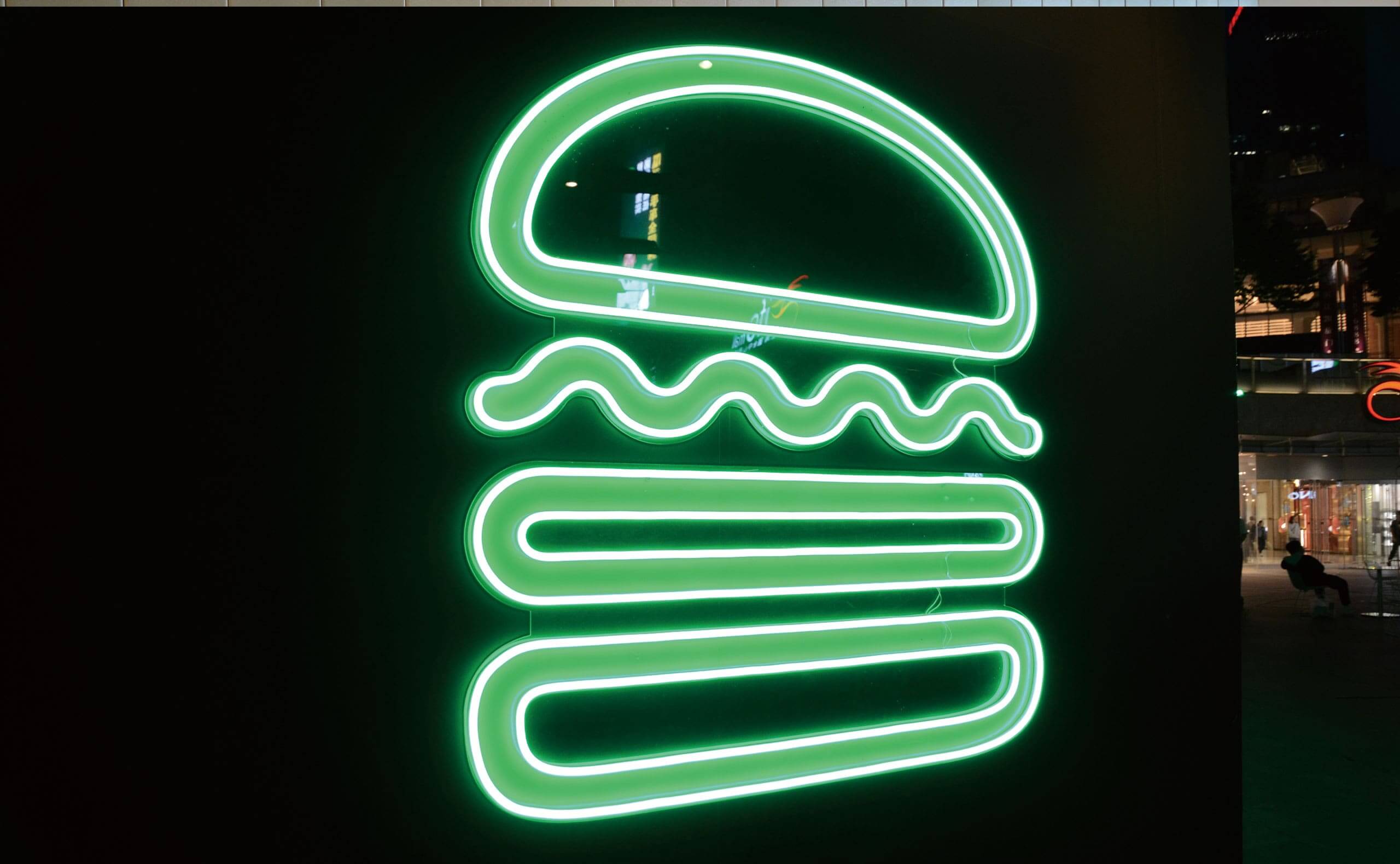 Neon Flex Signs for Shake Shake Logo